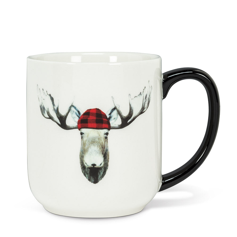 Red/Blk Jack Moose Mug - Mugs - Big Sun Vernon
