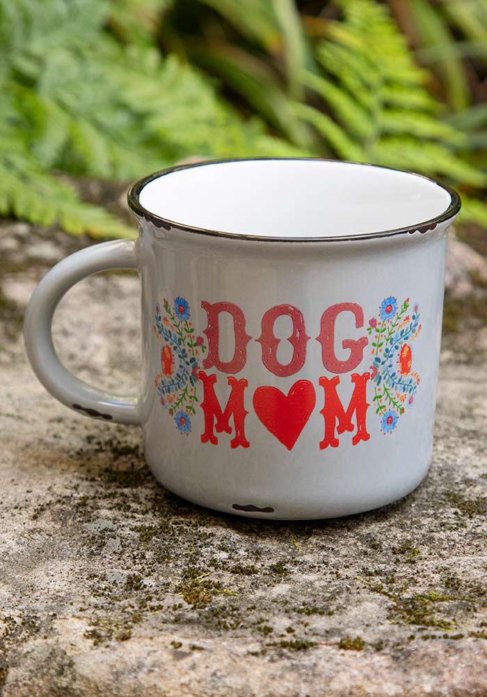 Natural Life Camp Mug Dog Mom - Mugs - Big Sun Vernon
