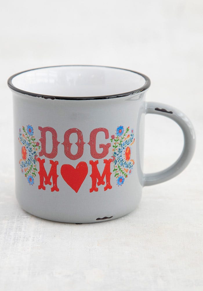 Natural Life Camp Mug Dog Mom - Mugs - Big Sun Vernon