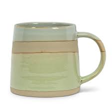 Blu/Grn Rustic Style Mug - Mugs - Big Sun Vernon