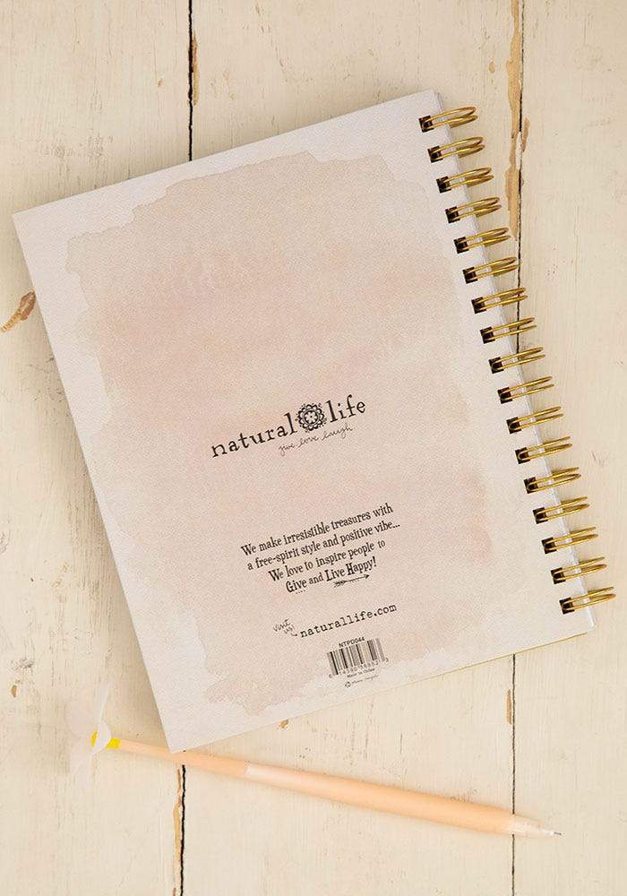 Natural Life Spiral Notebook I am Grateful - Book - Big Sun Vernon