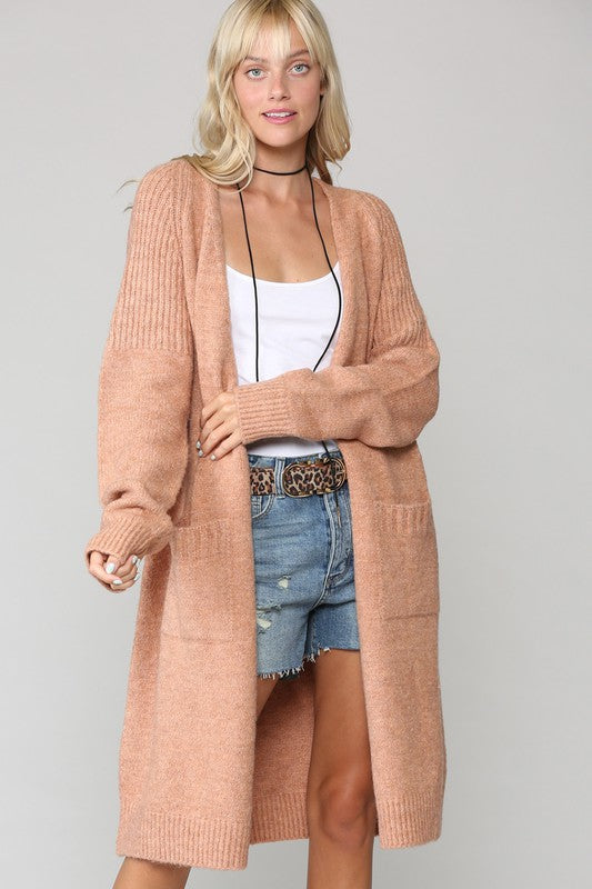 Ollie Midi Knit Cardigan - Womens Sweaters - Big Sun Vernon