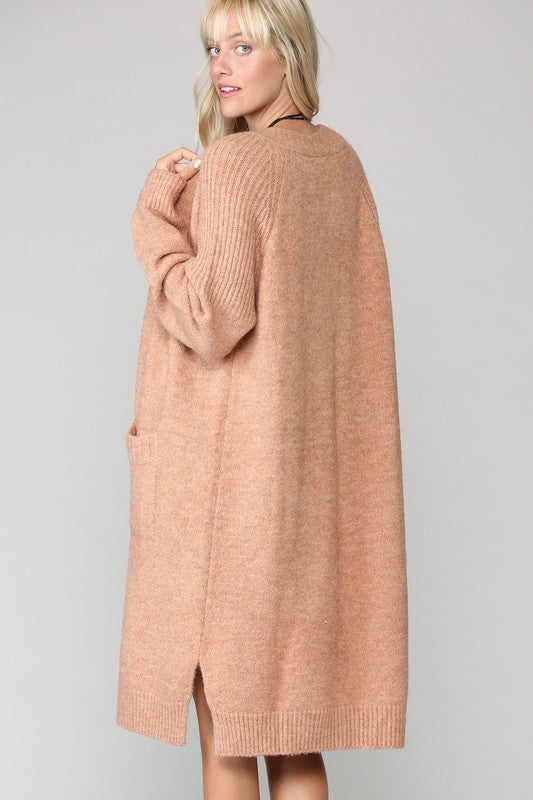 Ollie Midi Knit Cardigan - Womens Sweaters - Big Sun Vernon