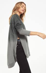 Z Supply Ombre Weekender - Womens Hoodies - Big Sun Vernon