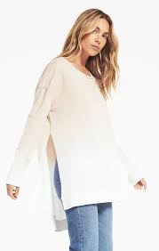 Z Supply Ombre Weekender - Womens Hoodies - Big Sun Vernon