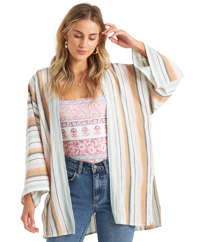 Billabong Parisian Nights Kimono - Womens Kimonos - Big Sun Vernon