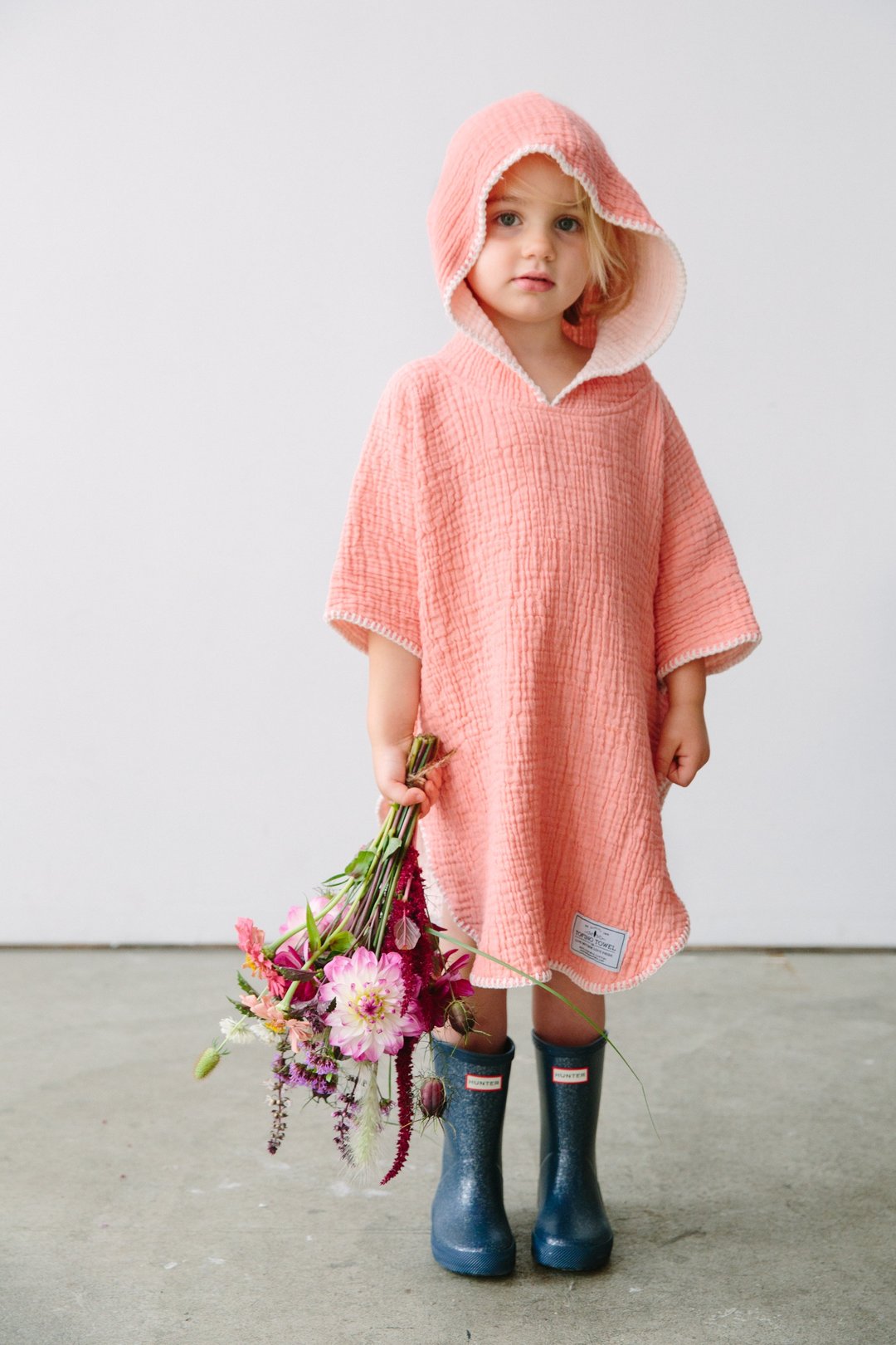 Tofino Towel Pebble Kids Poncho - Womens Casual Coverups - Big Sun Vernon