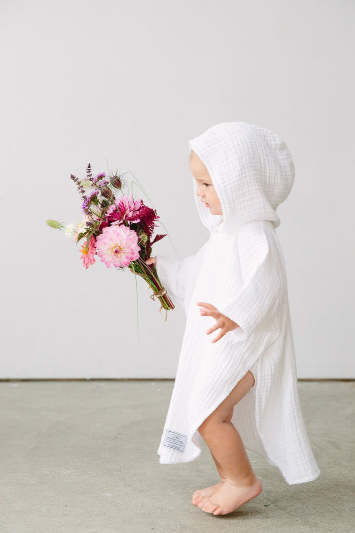 Tofino Towel Pebble Kids Poncho - Womens Casual Coverups - Big Sun Vernon