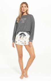 Z Supply Sweet Talker Pup Short - Womens Sleep Bottoms - Big Sun Vernon