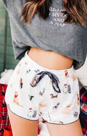 Z Supply Sweet Talker Pup Short - Womens Sleep Bottoms - Big Sun Vernon