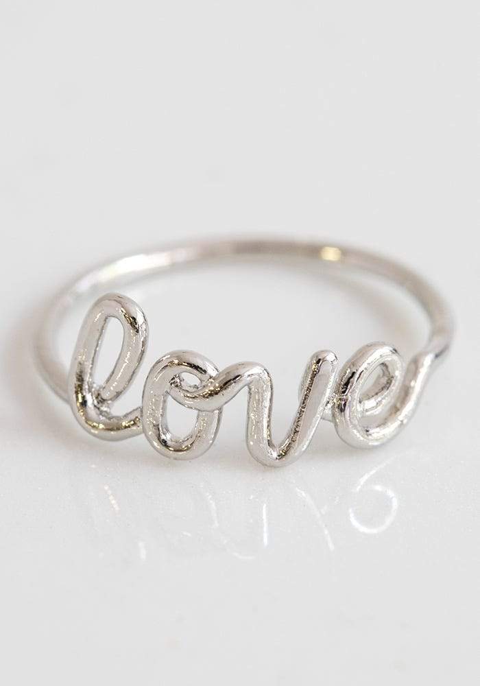 Natural Life Wire Ring Love - Ring - Big Sun Vernon