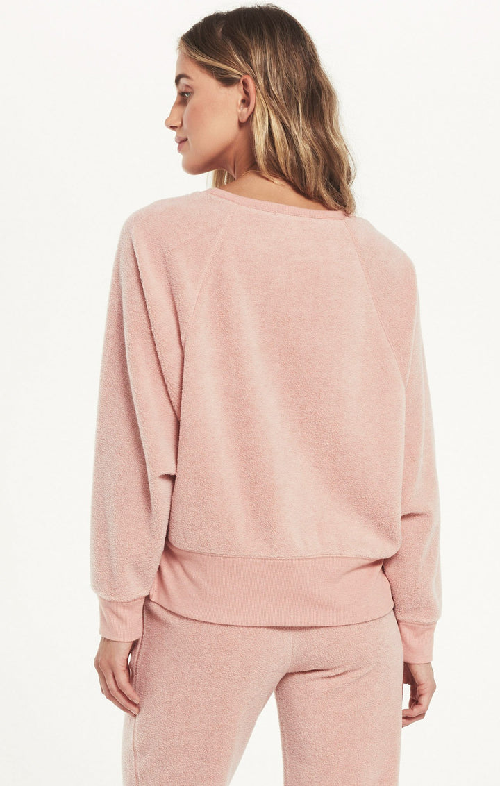 Z Supply Sleep over Raglan Sweatshirt - Womens Long Sleeves - Big Sun Vernon