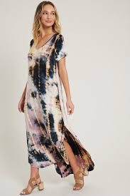 Nina Tie-Dye Maxi Dress - Womens Maxi Dresses - Big Sun Vernon