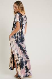 Nina Tie-Dye Maxi Dress - Womens Maxi Dresses - Big Sun Vernon