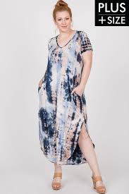 Nina Tie-Dye Maxi Dress - Womens Maxi Dresses - Big Sun Vernon