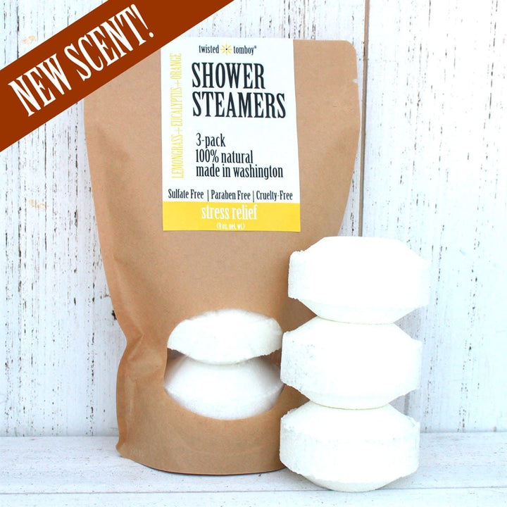 Twisted Tomboy "Stress Relief" Shower Steamer - Bath Bombs - Big Sun Vernon