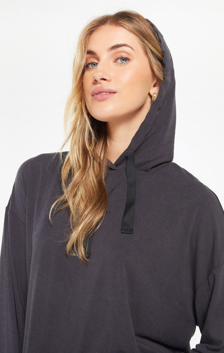 Z Supply Sonya Whisper Jersey Hoodie - Womens Hoodies - Big Sun Vernon
