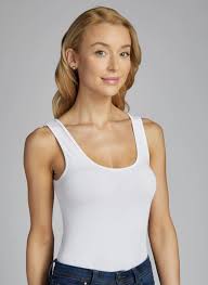 C'Est Moi Bamboo Double Scoop Tank Top - Womens Tanks - Big Sun Vernon