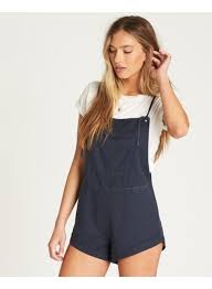 Billabong Wild Pursuit Short Overall - Womens Overalls - Big Sun Vernon
