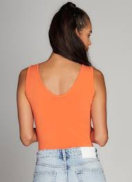 C'est Moi Bamboo Sleeveless Wrap Body Suit - Womens Tanks - Big Sun Vernon